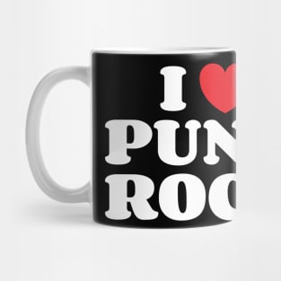 I Heart Punk Rock Mug